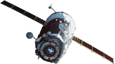 Satellite in orbit